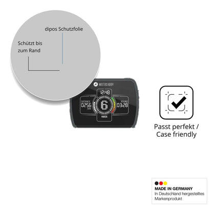 2x 9H Schutzfolie für Motocaddy NEW M1 DHC 2026 Pa (6)