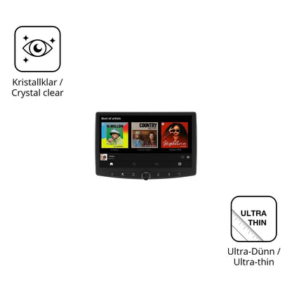 2x Schutzfolie klar für Eonon UX6SK2-PLUS Display- (5)