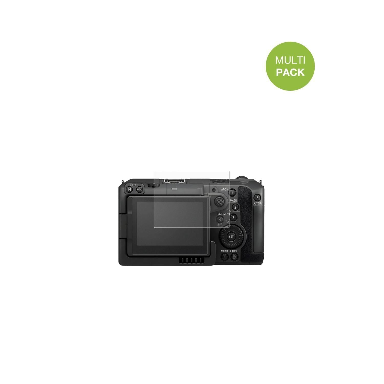 4x Schutzfolie matt für Canon EOS C50 Display-Schu (2)