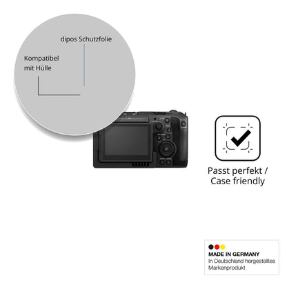 4x Schutzfolie matt für Canon EOS C50 Display-Schu (6)