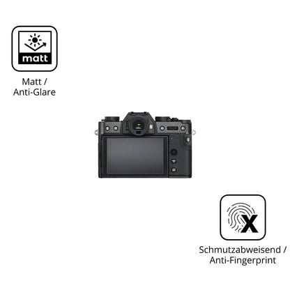 2x 9H Schutzfolie matt für Fujifilm X-T30 III Panz (5)