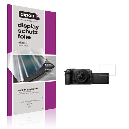 4x Schutzfolie klar für Nikon Z30 Display-Schutzfo (1)