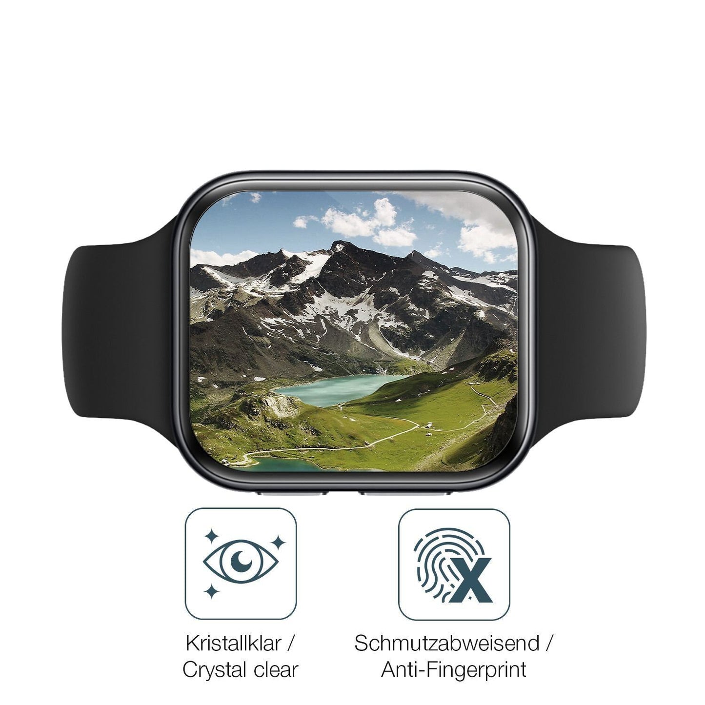 2x 9H Schutzfolie für OPPO Watch 3 Panzerfolie (5)