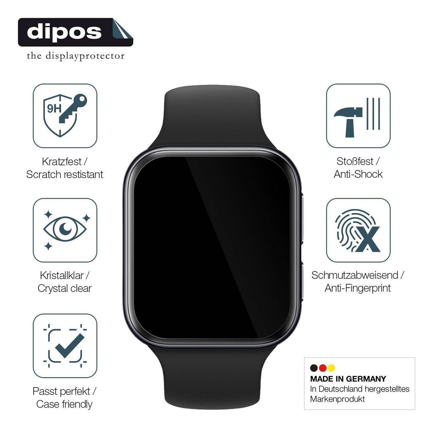 2x 9H Schutzfolie für OPPO Watch 3 Panzerfolie (7)
