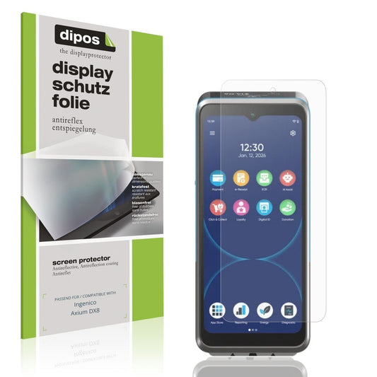 4x Schutzfolie matt für Ingenico Axium DX8 Display (1)