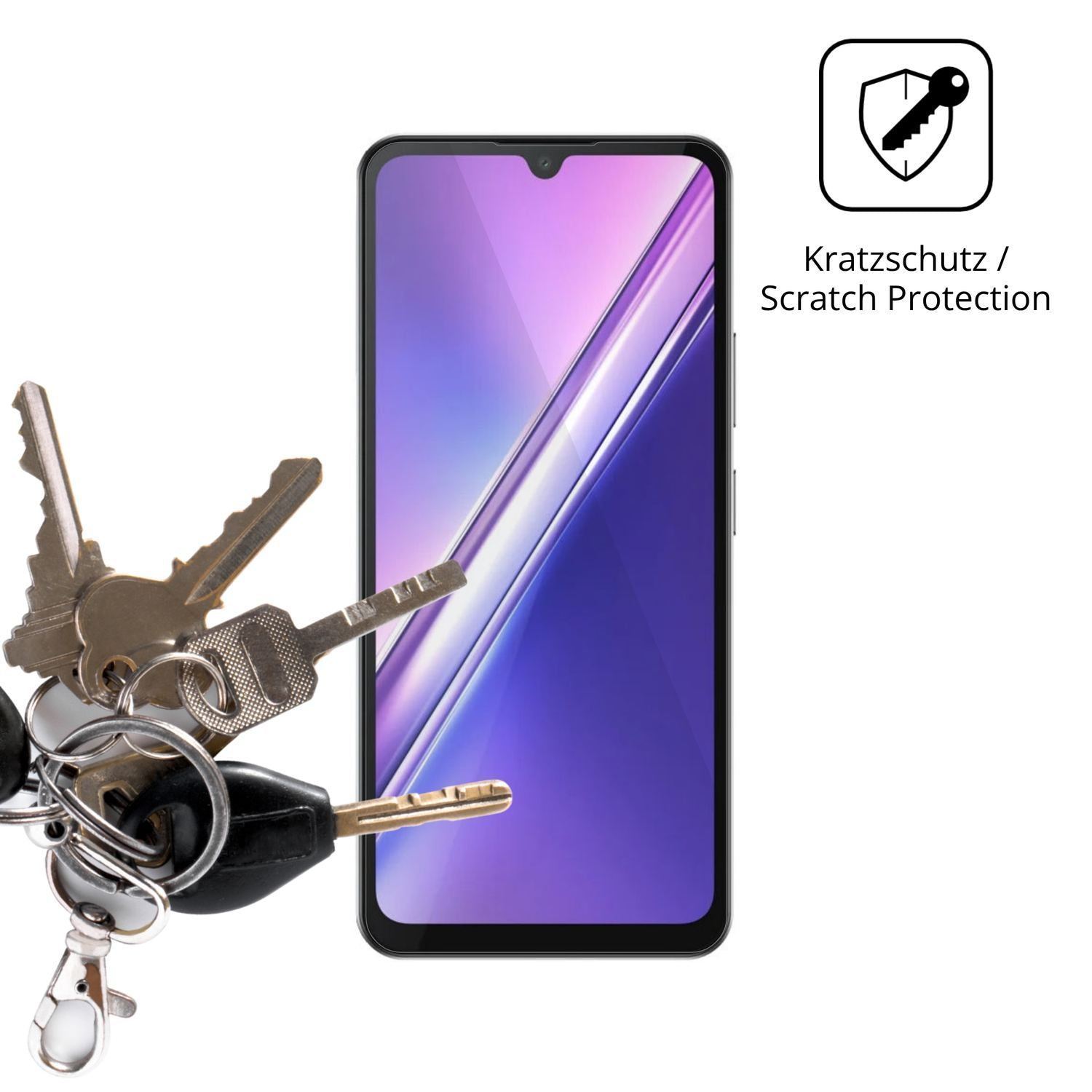 4x Schutzfolie klar für Doogee M30 Display-Schutzf (4)