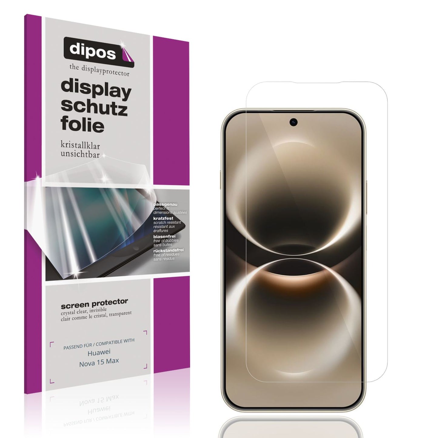 4x Schutzfolie klar für Huawei Nova 15 Max Display (1)