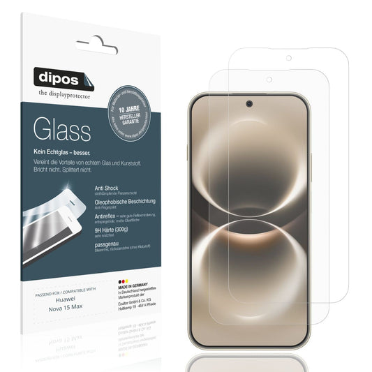 2x 9H Schutzfolie matt für Huawei Nova 15 Max Panz (1)