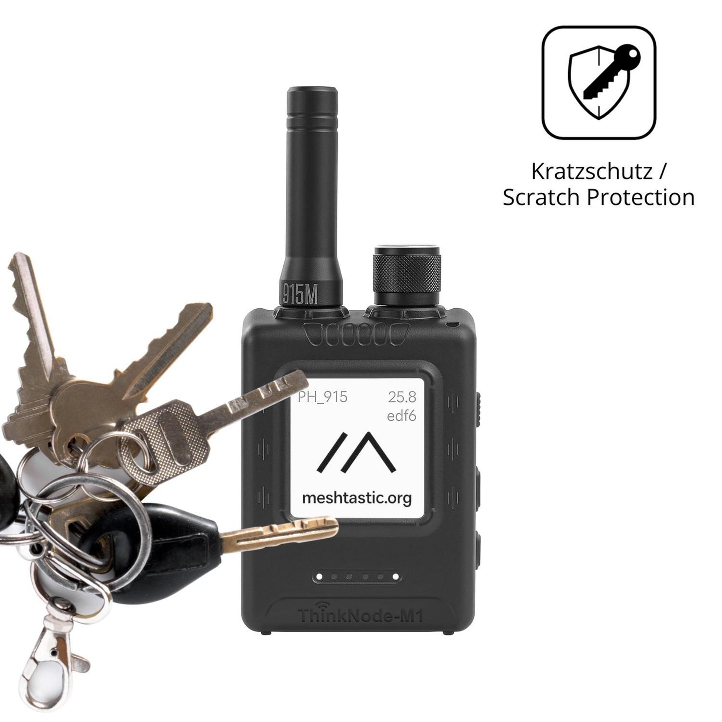 4x Schutzfolie matt für GrowCube ThinkNode M5 Disp (4)