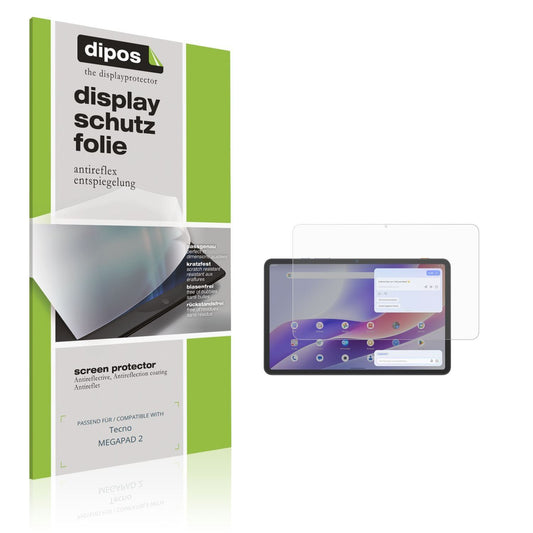 2x Schutzfolie matt für Tecno MEGAPAD 2 Display-Sc (1)