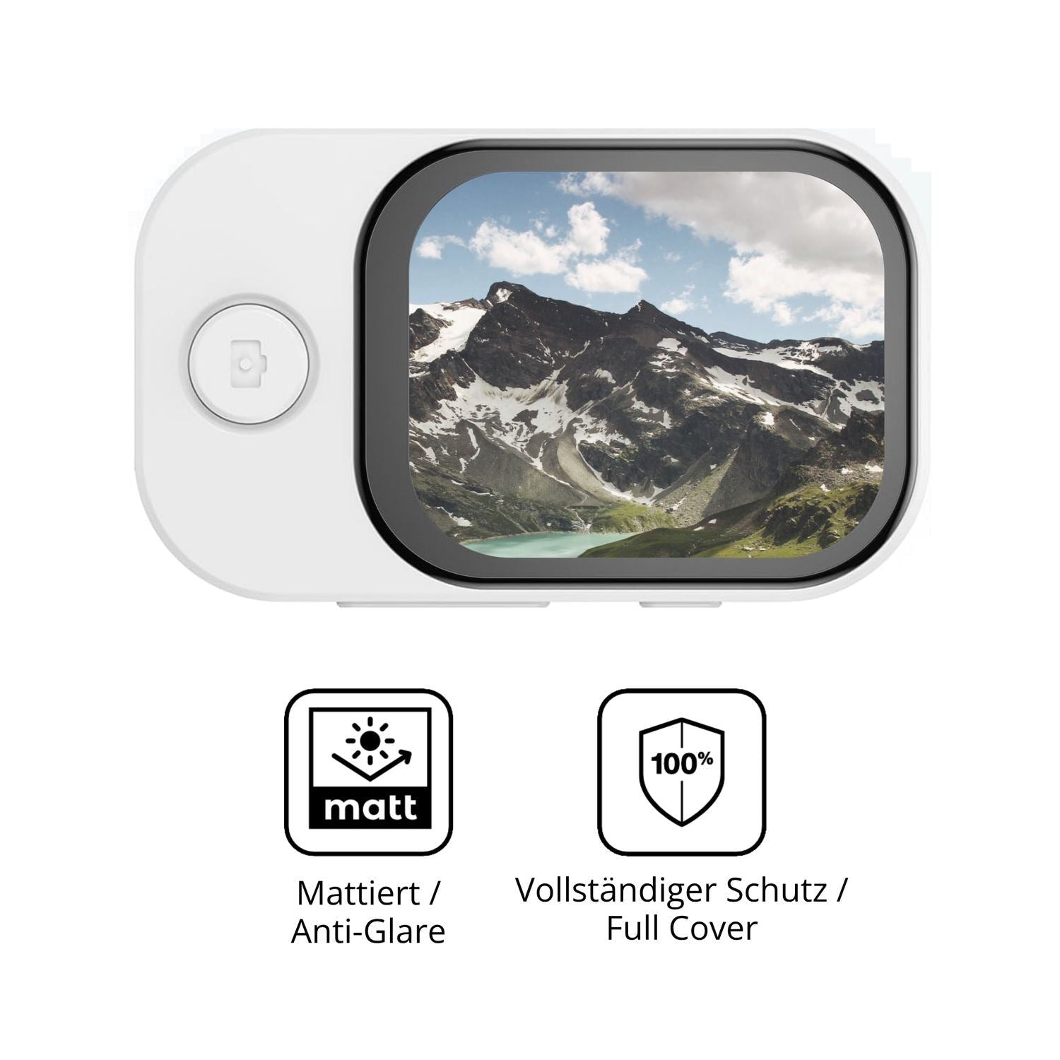 2x Full Cover Schutzfolie matt für RWSRW MP3-03D (5)