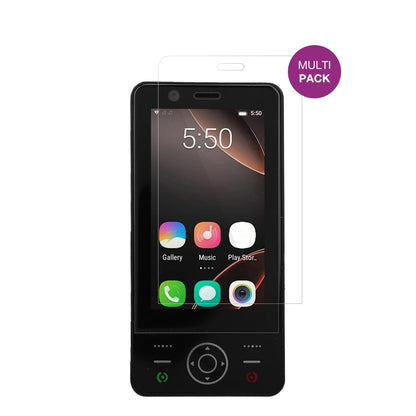4x Schutzfolie klar für Plyisty 4G Slide Phone Dis (2)