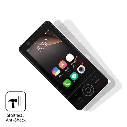 2x 9H Schutzfolie für Plyisty 4G Slide Phone Panze (4)