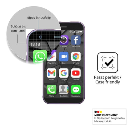 2x 9H Schutzfolie matt für viqee XS15 Panzerfolie (6)