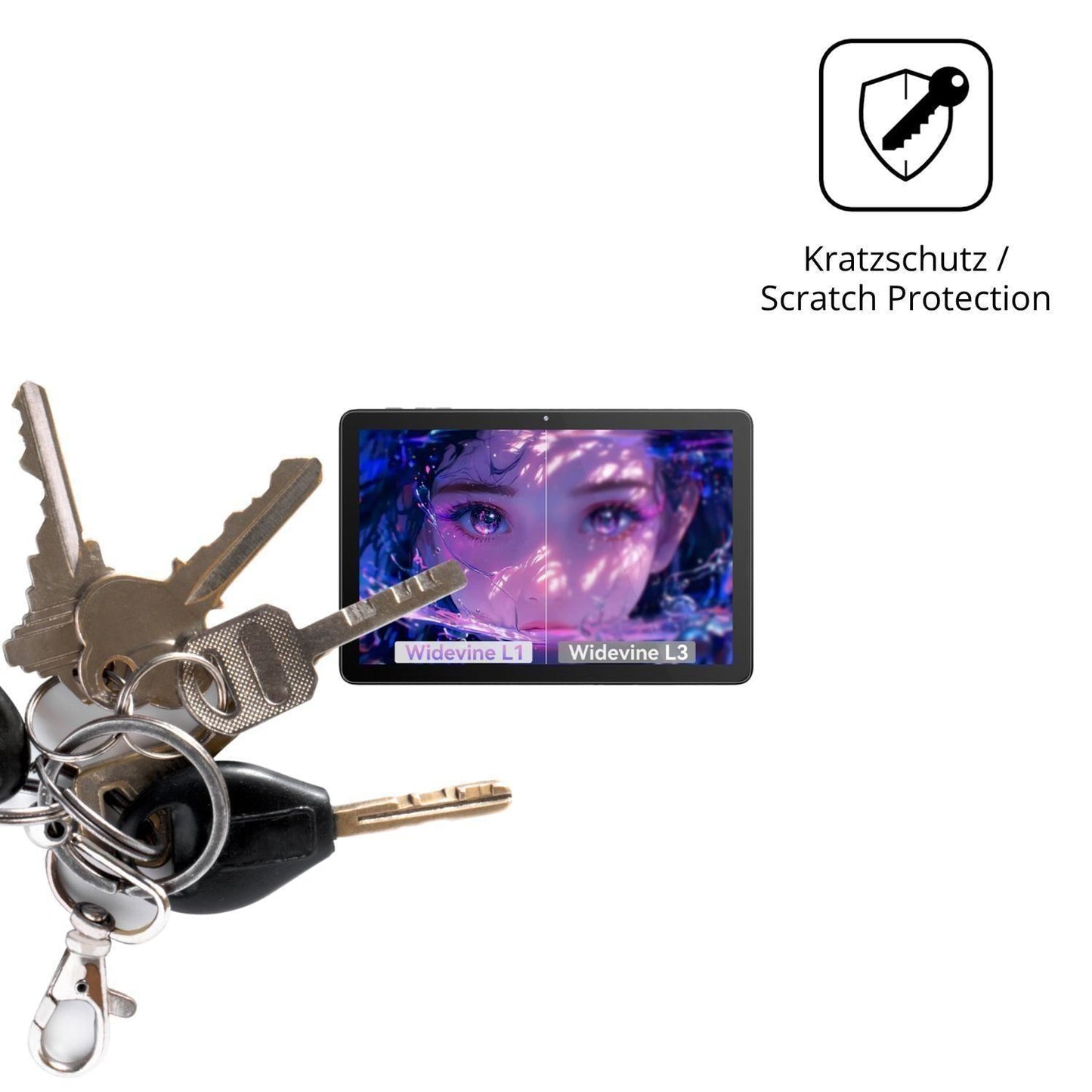 2x Schutzfolie klar für MENTUME X70 Display-Schutz (4)