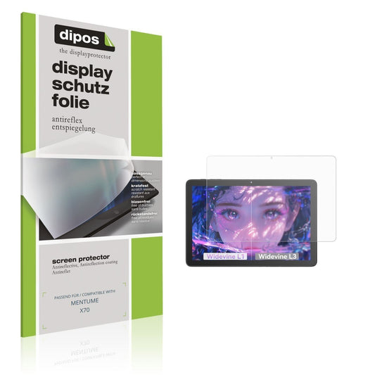 2x Schutzfolie matt für MENTUME X70 Display-Schutz (1)