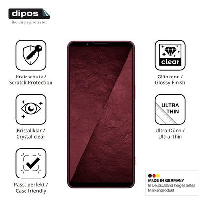 4x Schutzfolie klar für Sony Xperia 1 VIII Display (7)