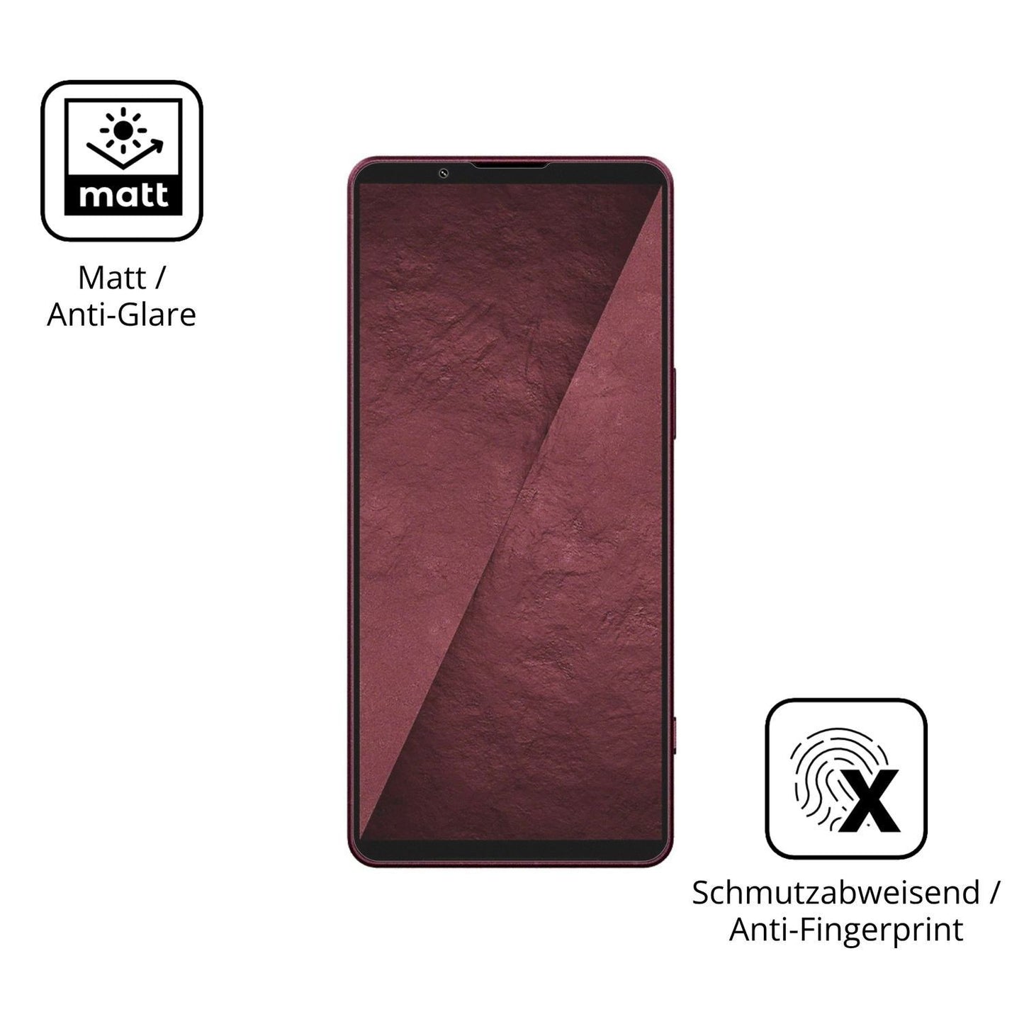 4x Schutzfolie matt für Sony Xperia 1 VIII Display (5)