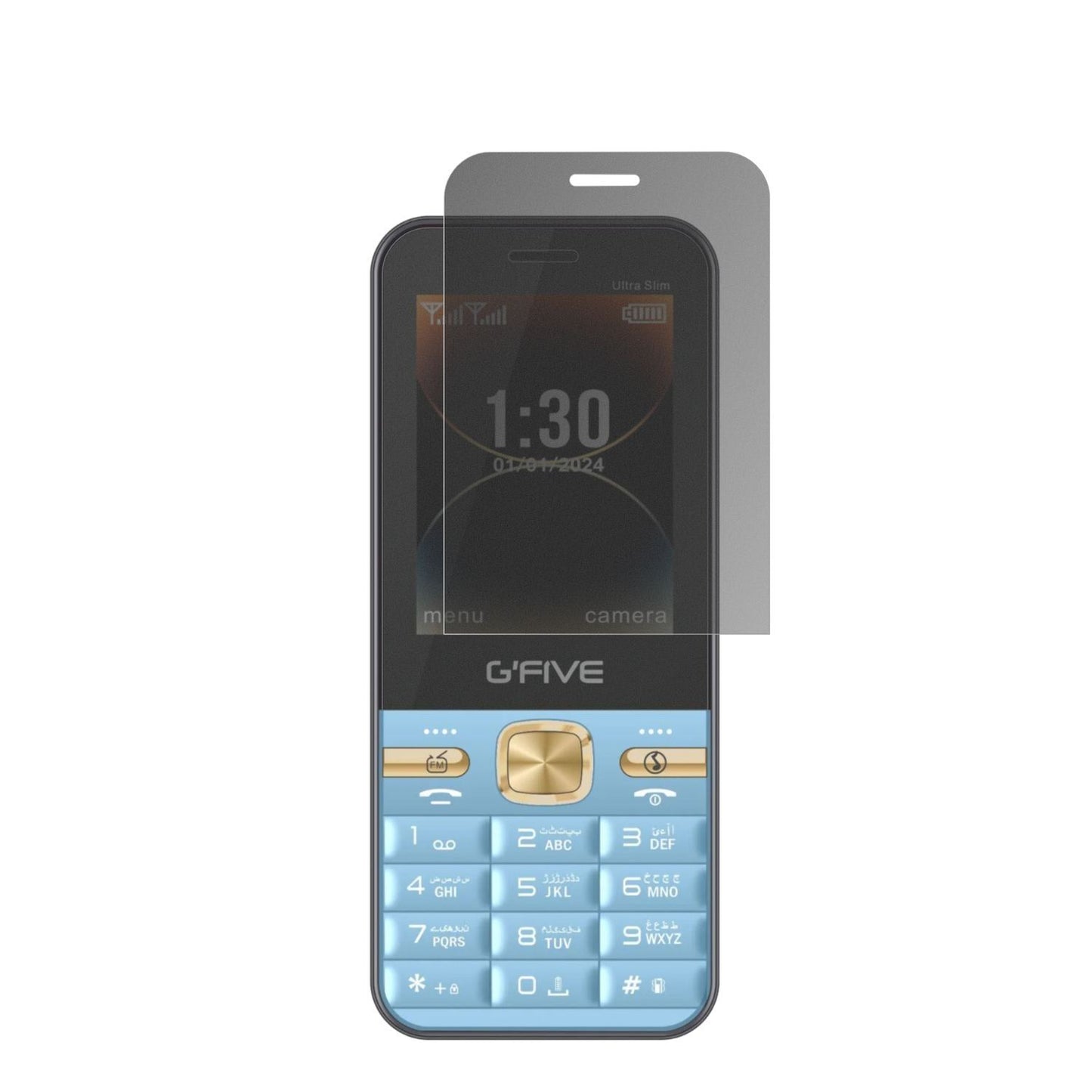 Blickschutzfolie für GFive Ultra Slim matt Schutzf (2)