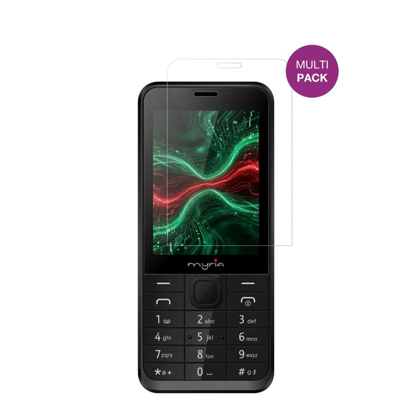 4x Schutzfolie klar für Myria Sun 3G Display-Schut (2)