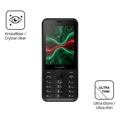 4x Schutzfolie klar für Myria Sun 3G Display-Schut (5)