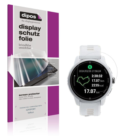 6x Schutzfolie klar für iGPSPORT VeRun Display-Sch (1)