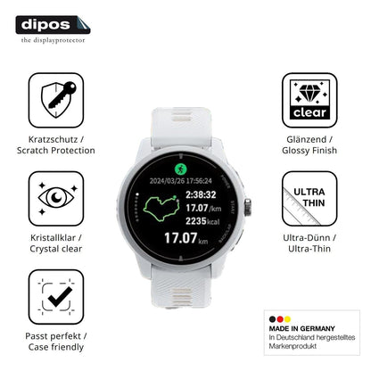 6x Schutzfolie klar für iGPSPORT VeRun Display-Sch (7)