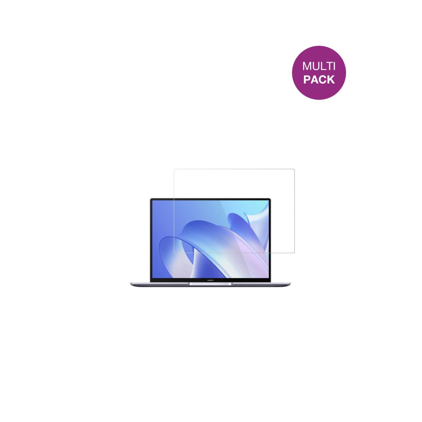 2x Schutzfolie klar für Huawei MateBook 14 2021 Di (2)