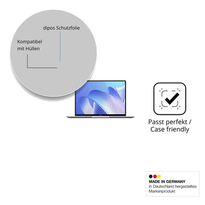 2x Schutzfolie klar für Huawei MateBook 14 2021 Di (6)