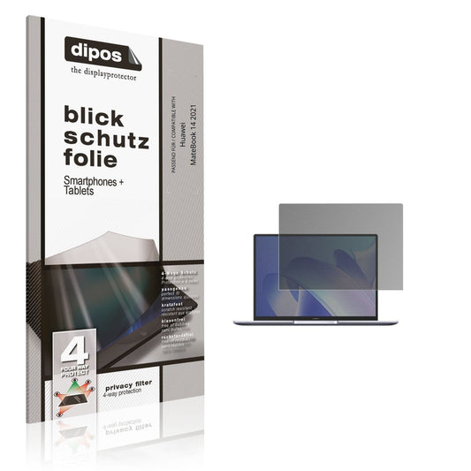 Blickschutzfolie für Huawei MateBook 14 2021 matt  (1)