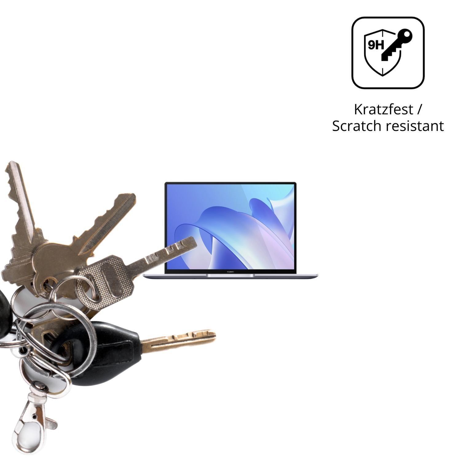 2x 9H Schutzfolie für Huawei MateBook 14 2021 Panz (3)