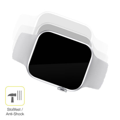 2x 3D Full Cover Schutzfolie für Iwo Watch 7 Pro (4)