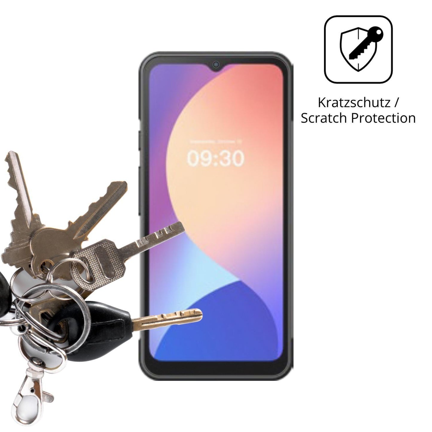 4x Schutzfolie matt für iMin Swift 1 Pro Display-S (4)