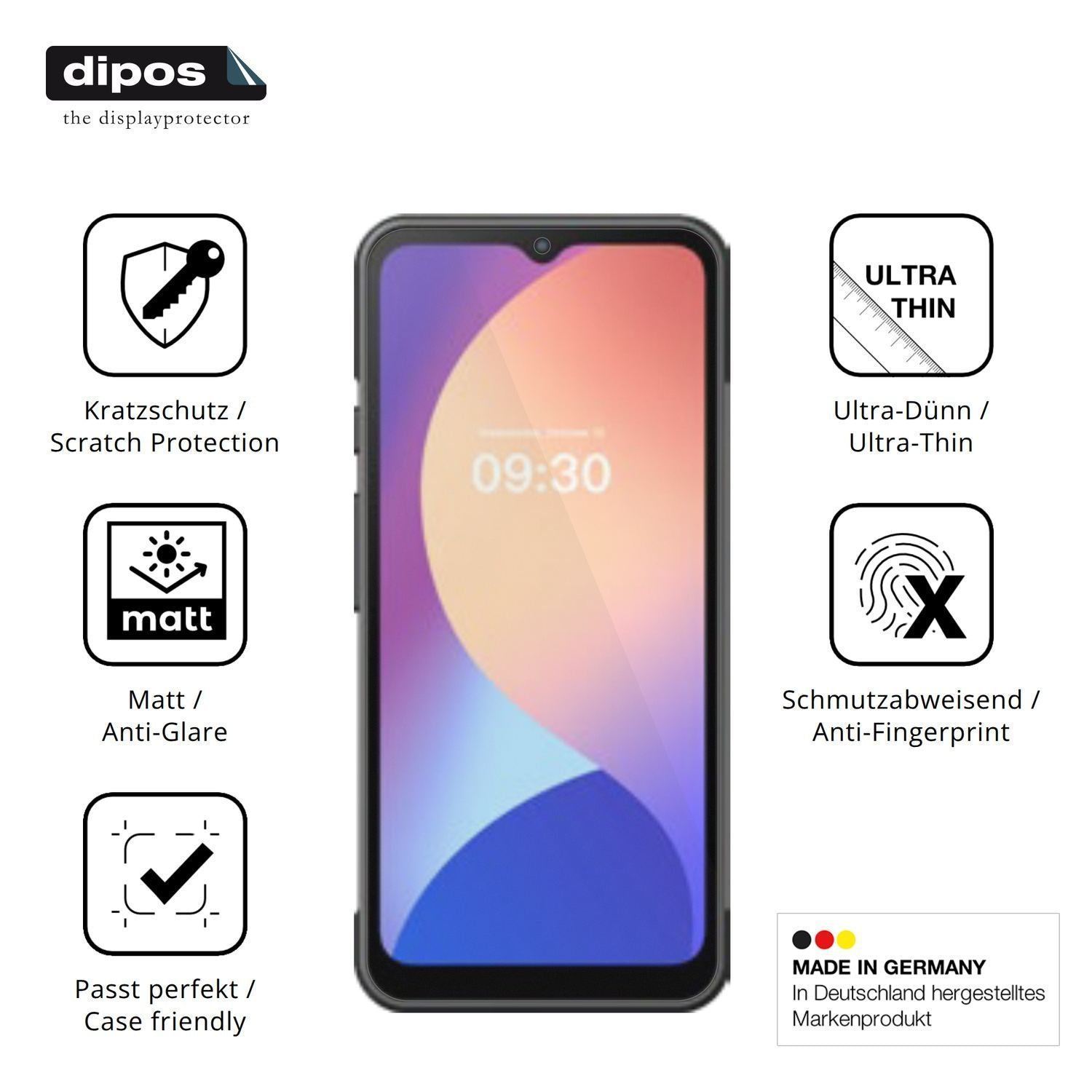 4x Schutzfolie matt für iMin Swift 1 Pro Display-S (7)