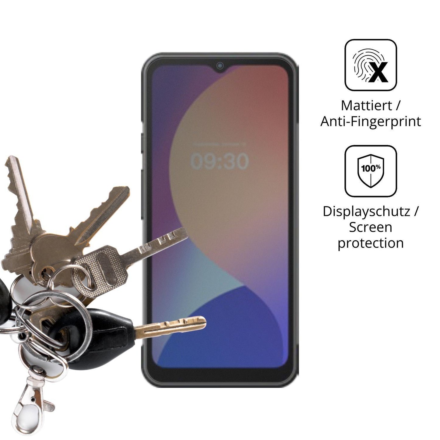 Blickschutzfolie für iMin Swift 1 Pro matt Schutzf (3)