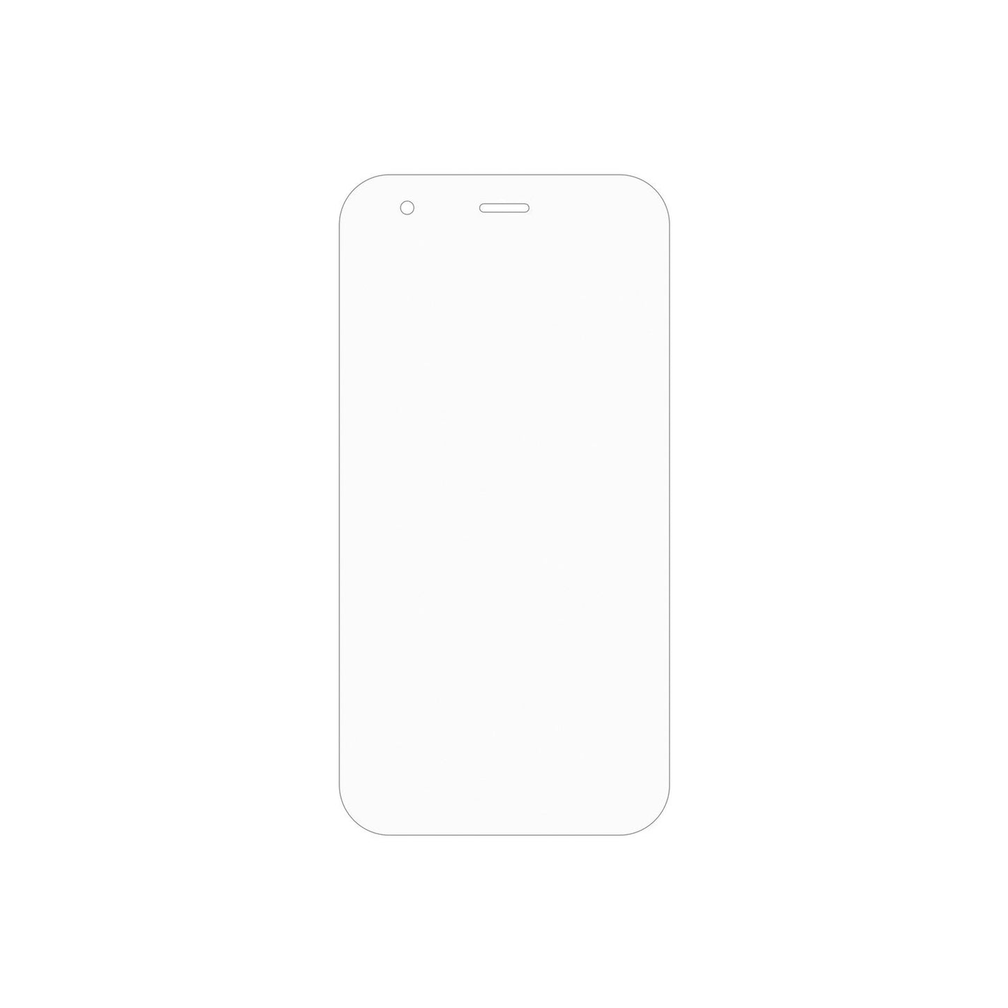 4x Schutzfolie matt für viqee XS15 Mini-Smartphone (3)