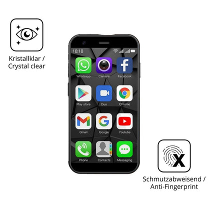 2x 9H Schutzfolie für viqee XS15 Mini-Smartphone P (5)
