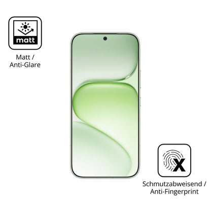 4x Schutzfolie matt für Honor 600 Super Display-Sc (5)