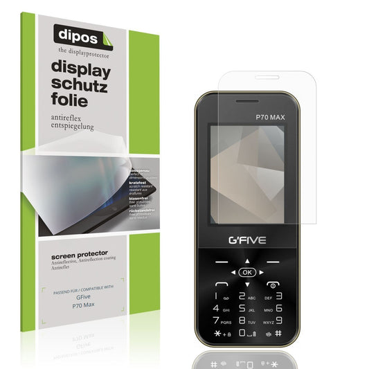 4x Schutzfolie matt für GFive P70 Max Display-Schu (1)