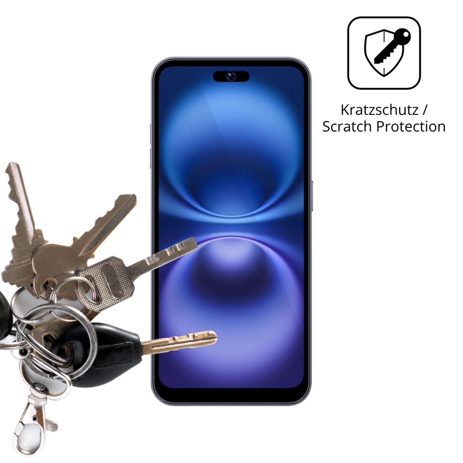 4x Schutzfolie klar für GFive Pro 16 Display-Schut (4)