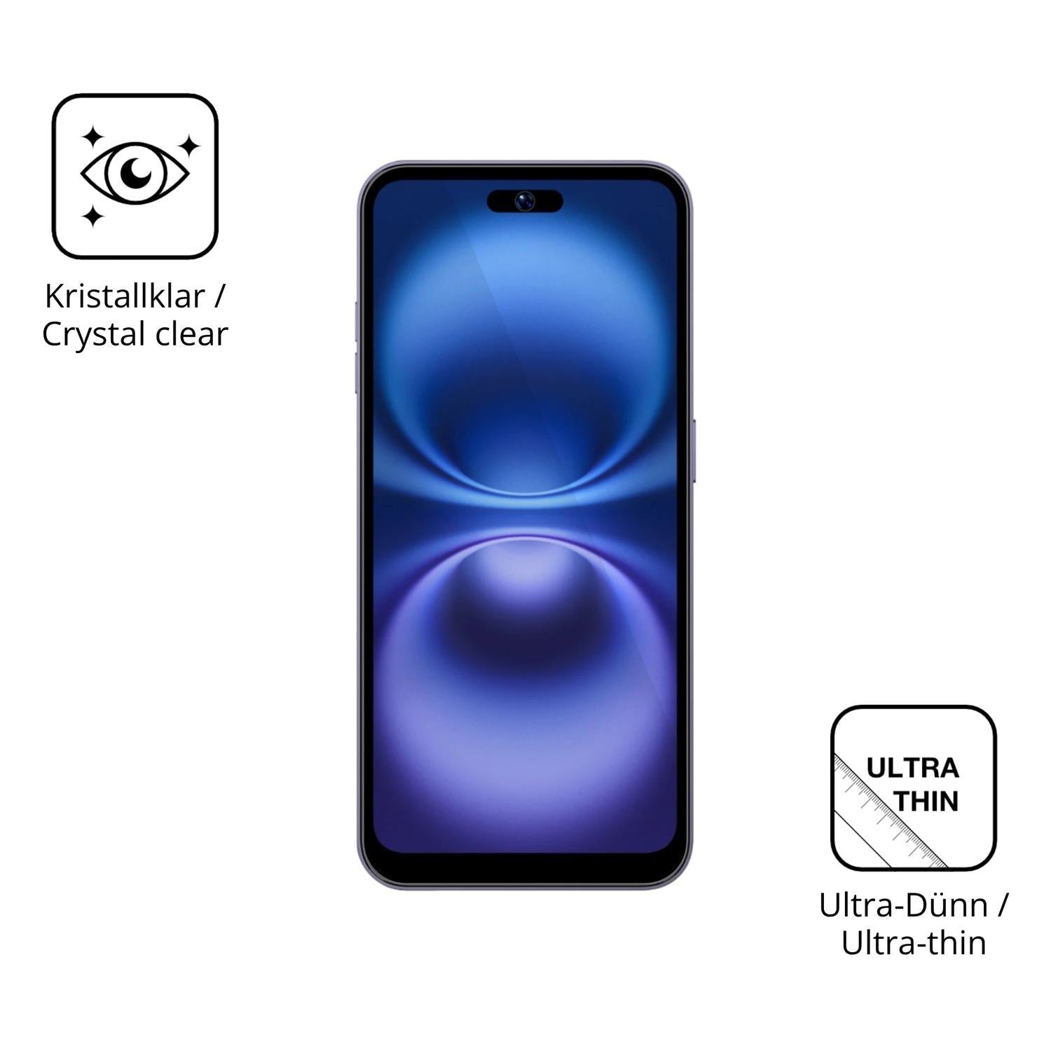 4x Schutzfolie klar für GFive Pro 16 Display-Schut (5)