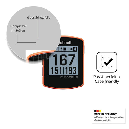 2x Schutzfolie klar für Bushnell Phantom 2 Display (6)
