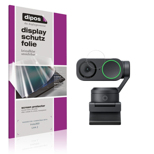 4x Schutzfolie klar für Insta360 Link 2 Display-Sc (1)