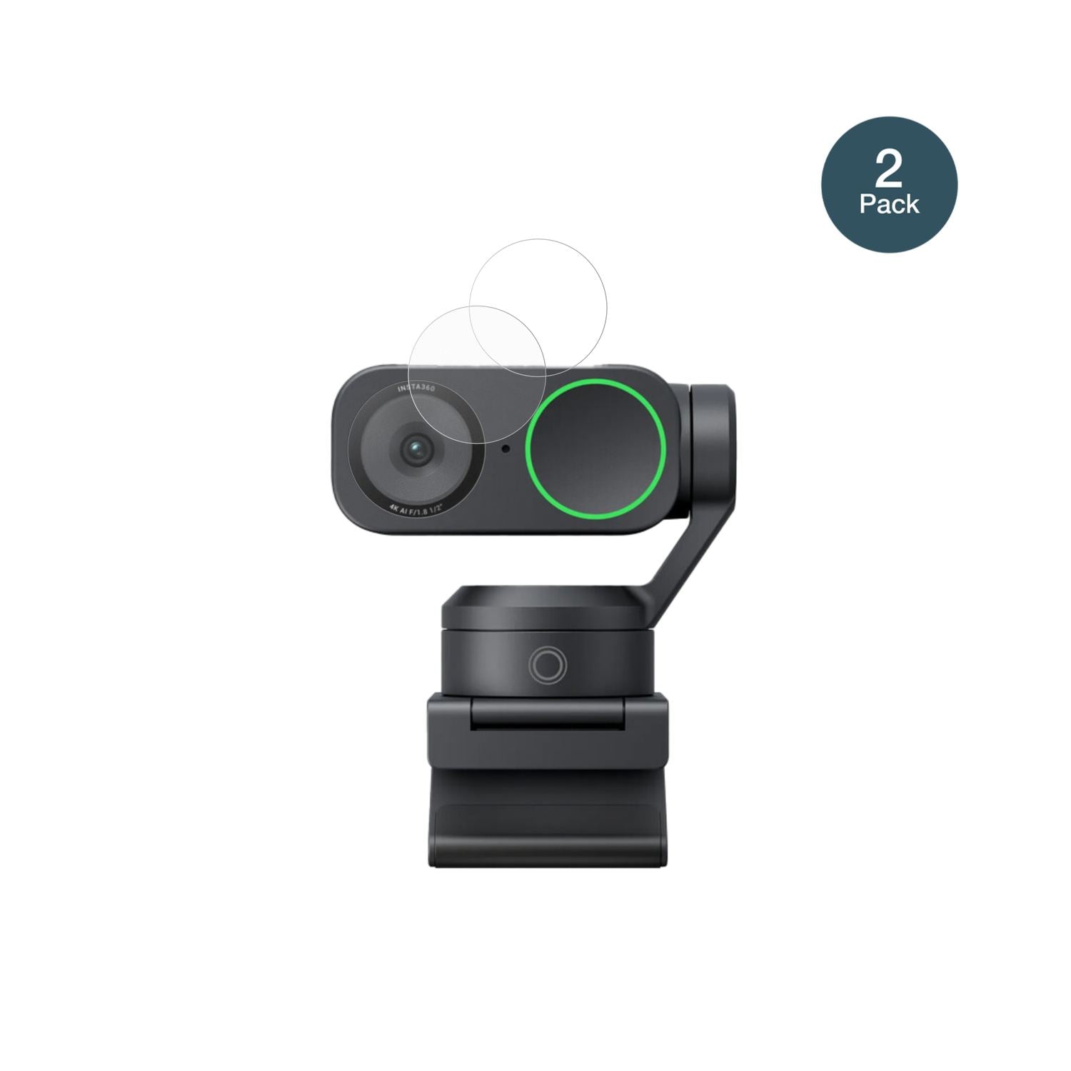 2x 9H Schutzfolie matt für Insta360 Link 2 Panzerf (2)