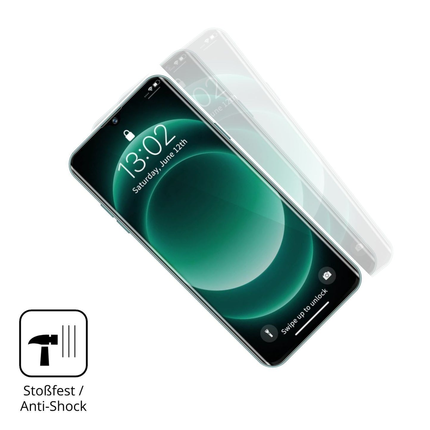 2x 3D Full Cover Schutzfolie für GFive Note 25 Ult (4)