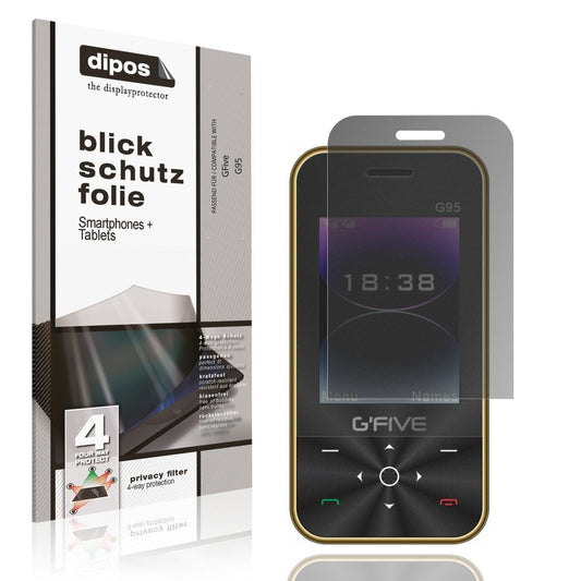 Blickschutzfolie für GFive G95 matt Schutzfolie Pr (1)