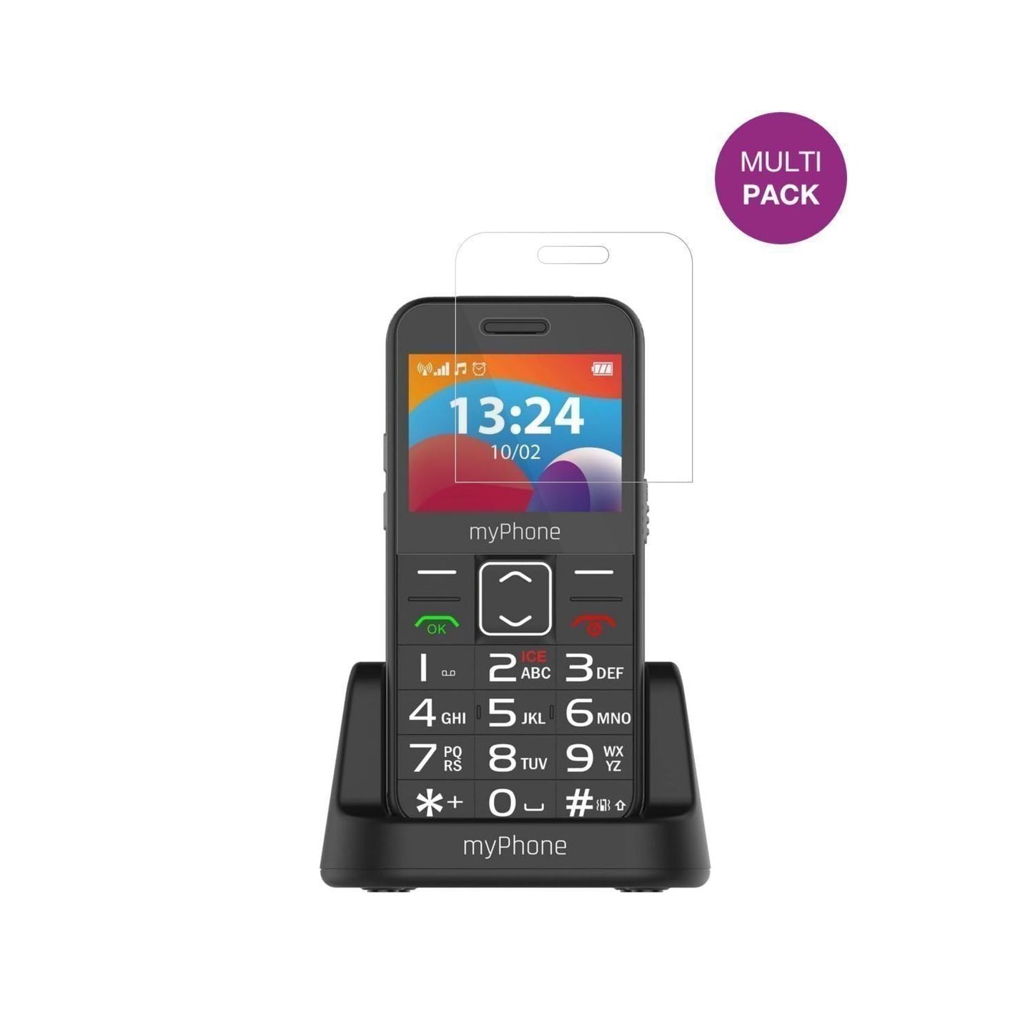4x Schutzfolie klar für MP myPhone Halo 3 LTE Disp (2)