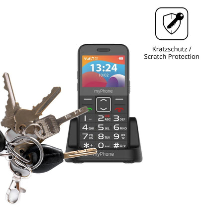 4x Schutzfolie matt für MP myPhone Halo 3 LTE Disp (4)