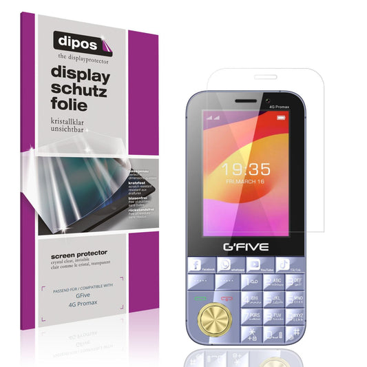 4x Schutzfolie klar für GFive 4G Promax Display-Sc (1)