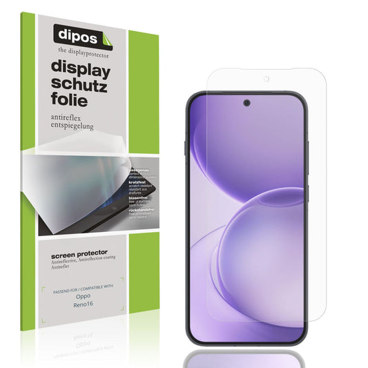 4x Schutzfolie matt für Oppo Reno16 Display-Schutz (1)